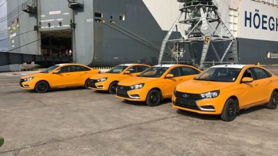 Автомобили LADA прибыли на Кубу