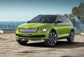 Skoda официально рассекретила новейший концептуальный кроссовер Vision X Concept.