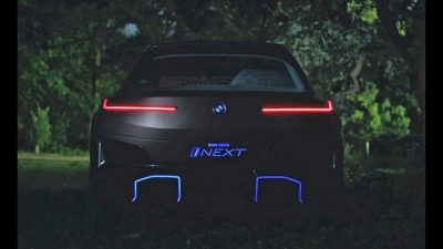 Дизайн электромобиля BMW Vision iNext