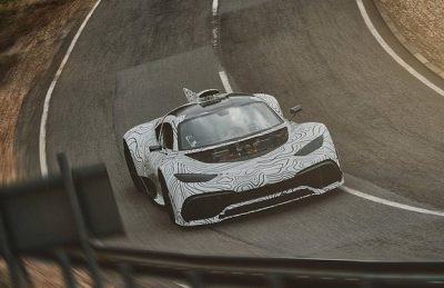 Тестам гиперкара Mercedes Project One