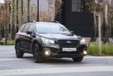 Черный Subaru Outback для России