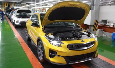 На Калининградском заводе «Автотор» началось производство нового купе-кроссовера KIA XCeed