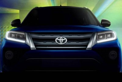 Тизер нового кроссовера Toyota Urban Cruiser