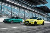 BMW представила заряженные седан M3 и купе нового поколения M4.