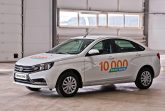 LADA: выпущено 10 000 битопливных автомобилей