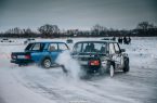 9 Января в Пензе в Нижнем Ломове Пензенской Области прошли соревнования по зимнему дрифту - Nizhniy Lomov Winter Drift