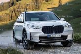 BMW X1 нового поколения показали на первых рендерах